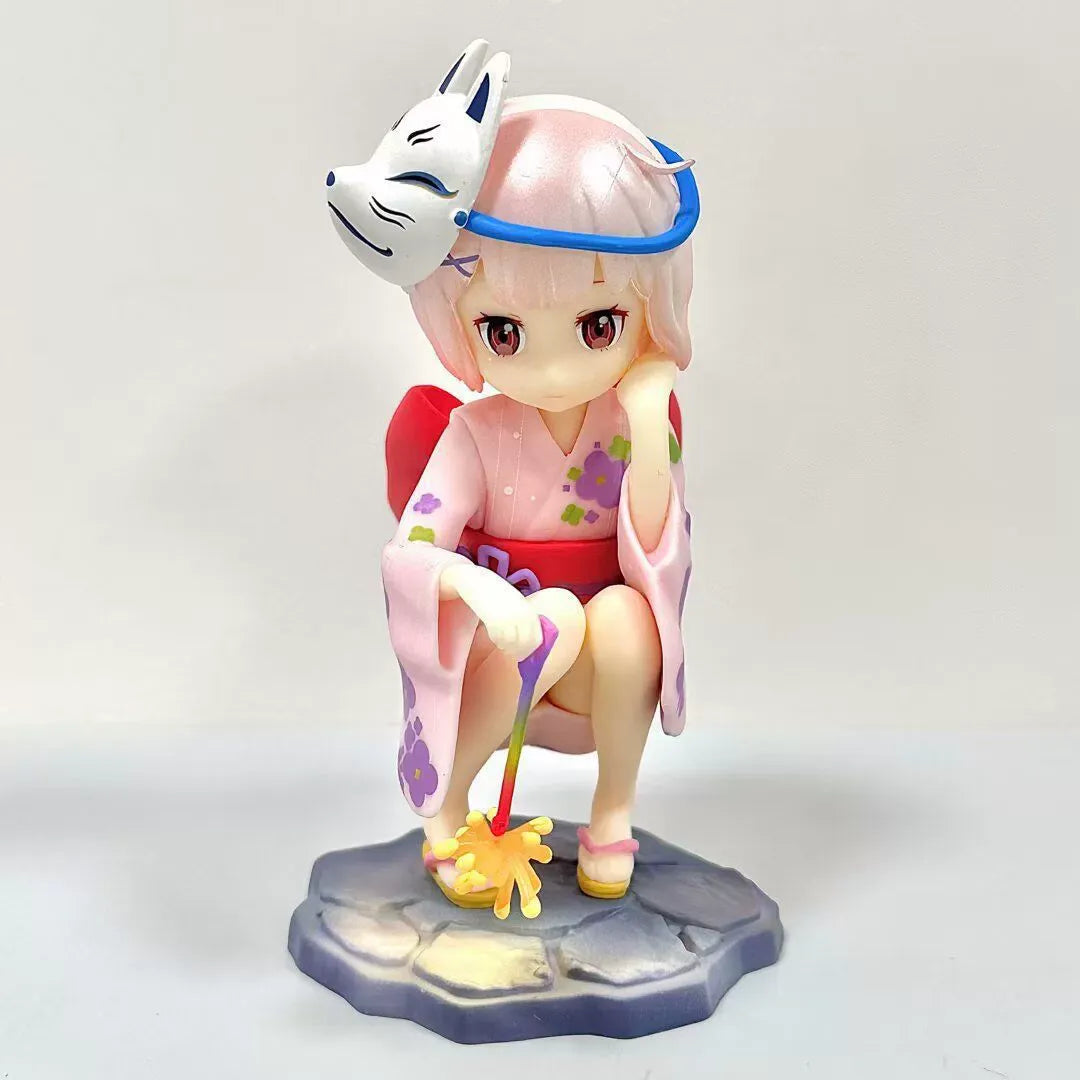 Childhood Rem & Ram Demon Village Ver. Figures (15 cm)