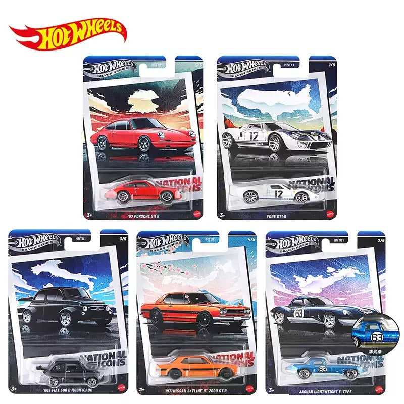 Hot Wheels Silver Series National Icons Die-Cast Series