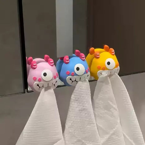 Little Monsters Towel Grabber Clip (Set of 3)