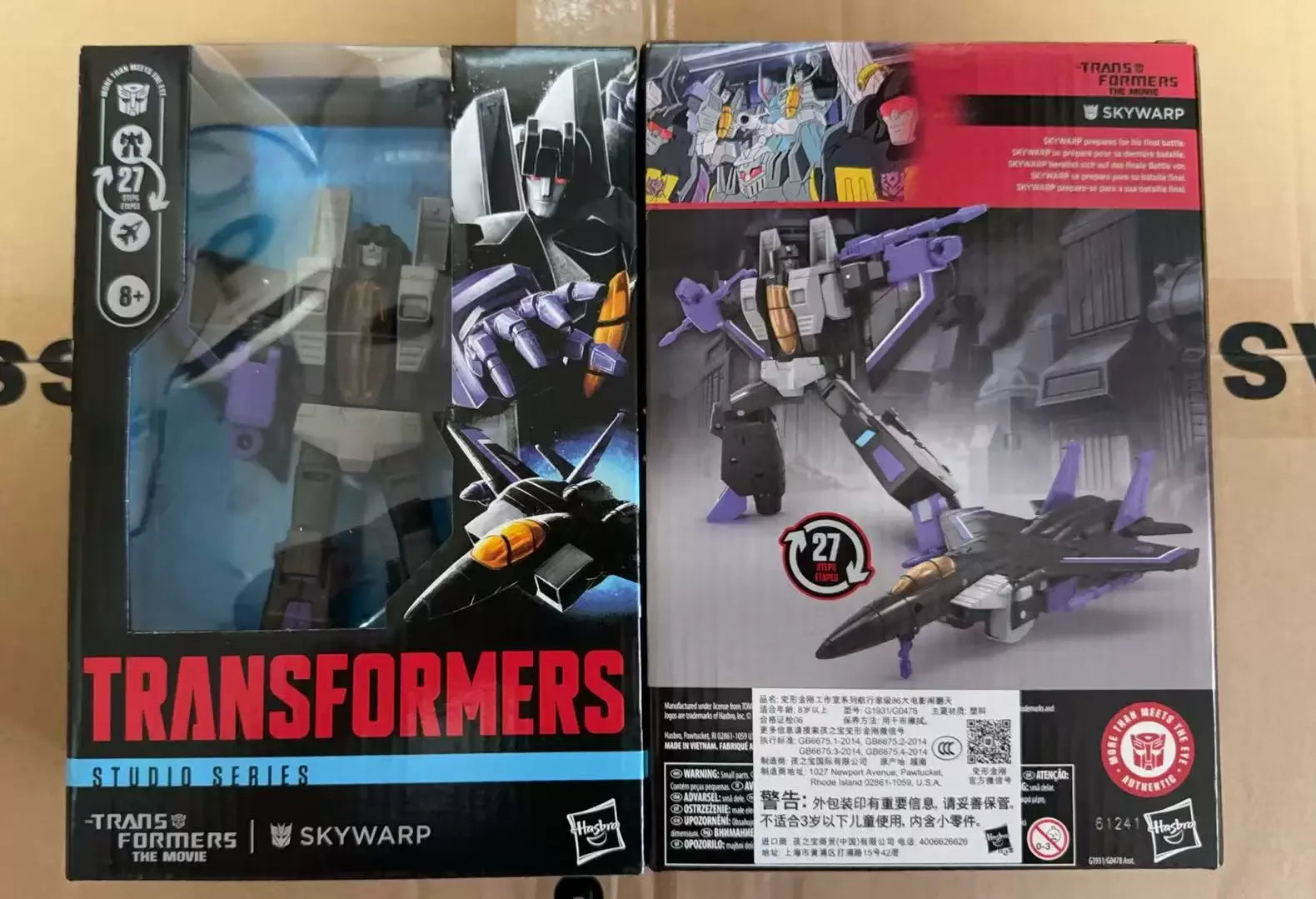 Transformers Studio Series 86 Voyager Class Skywarp