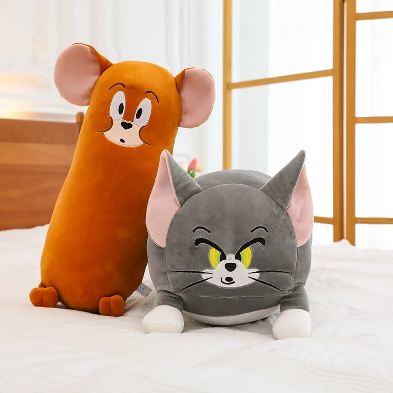 Tom & Jerry Cylindrical Long Pillow