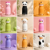 Chicu Tom Animal Safari Insulated Water Bottle (480 ml)