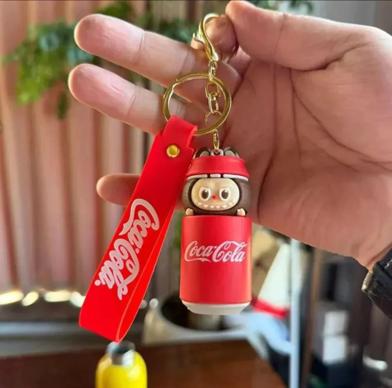 Labubu Cola Squad Blind Box Keychain