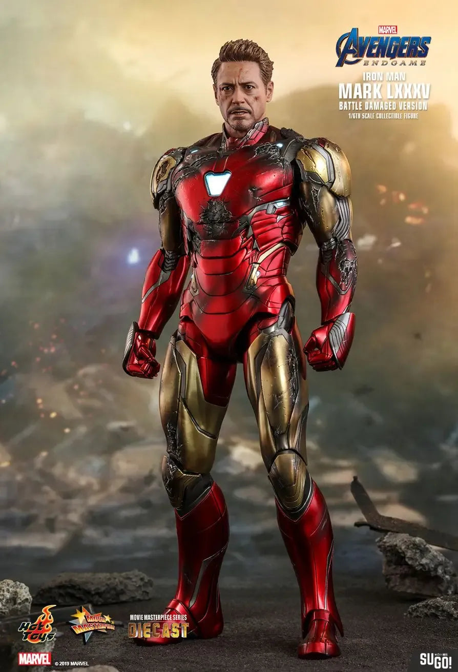 Hot Toys Iron Man Mark LXXXV Battle Damaged Figure