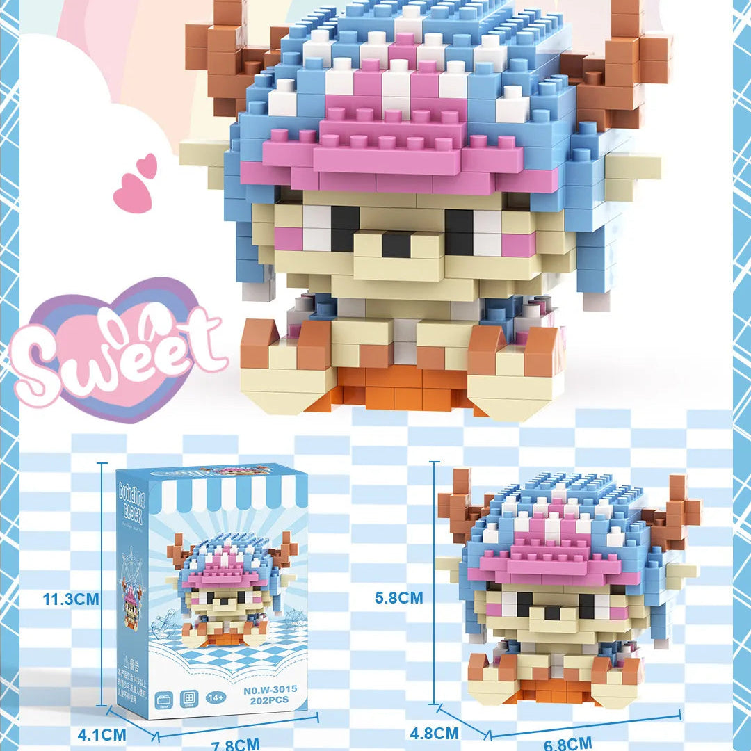 Bricks Anime Micro Building Blocks