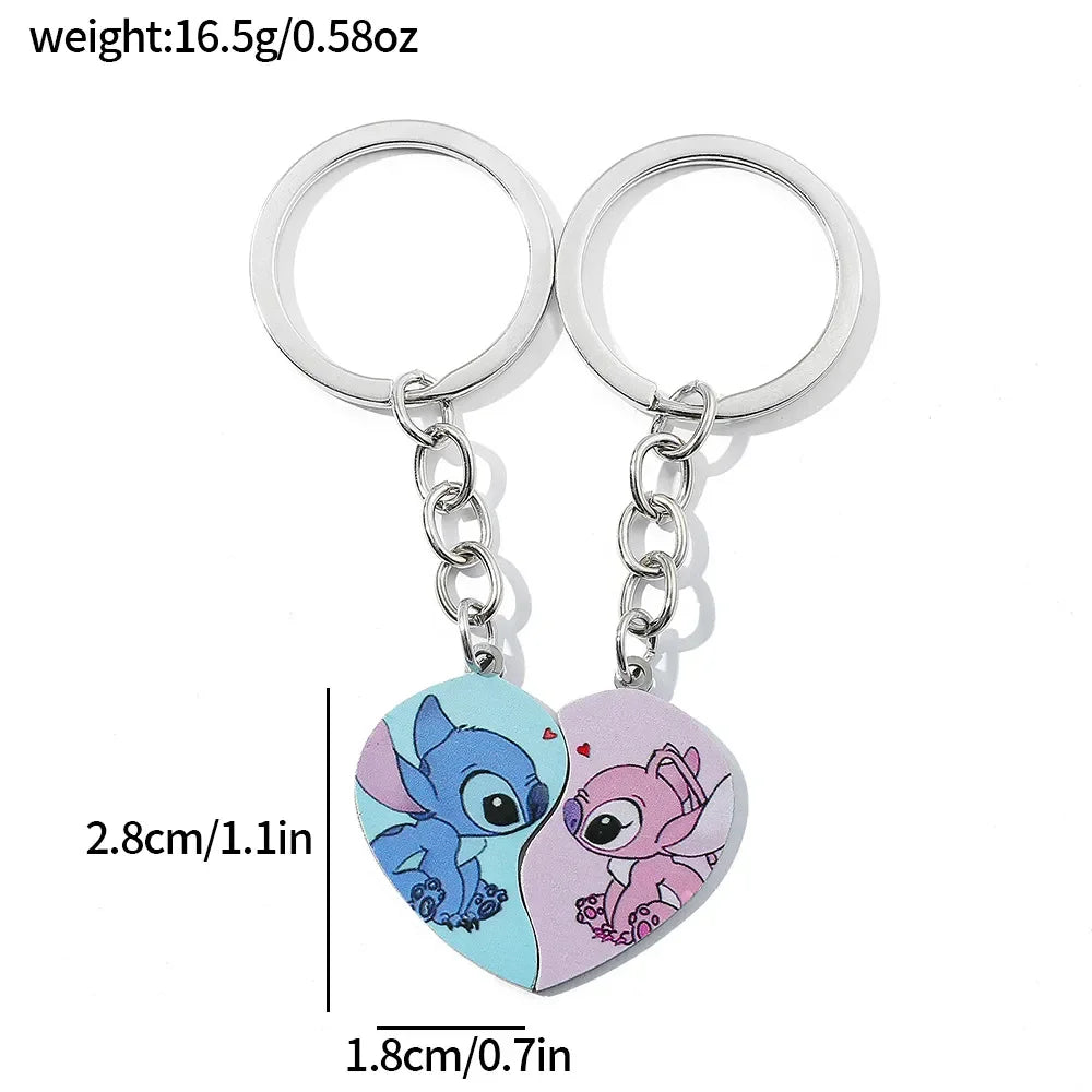 Cosmic Stitch Magnetic Attraction Keychain