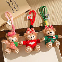 Duffy Bear Sweater Season Plush Keychain