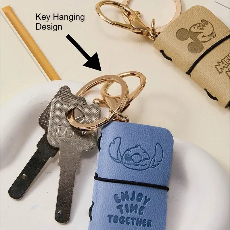 DZNY Characters Mini Diary Keychain