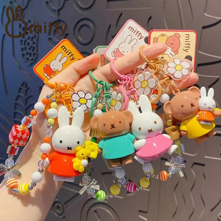 Miffy Pearly Whispers Premium Keychain