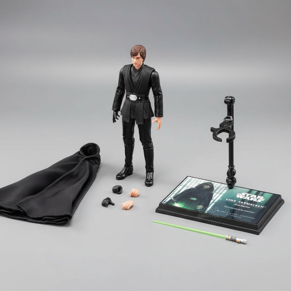 ZD Toys Star Wars Luke Skywalker Jedi Master Figure (18 cm)