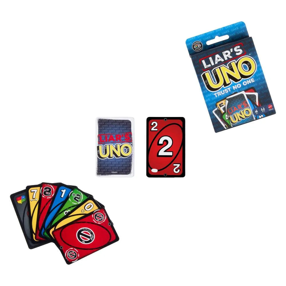 Liar's UNO Trust No One Deception Card Game