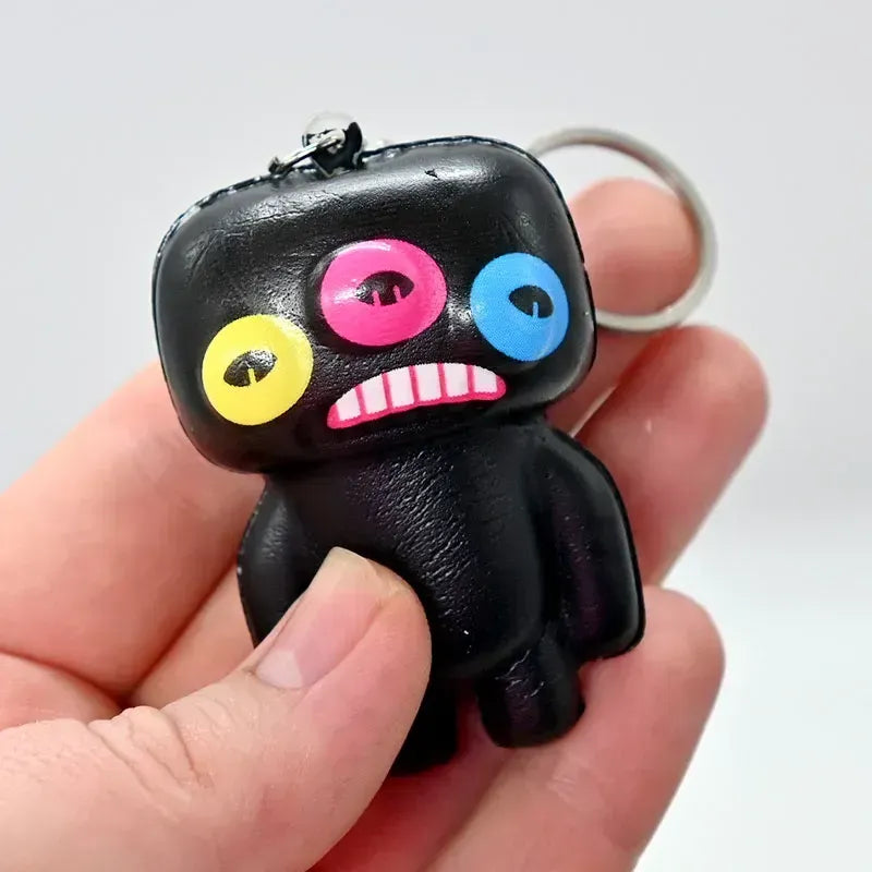 Fuggler Toothy Squishy Keychain