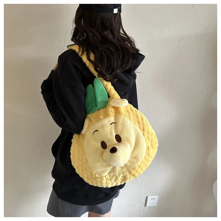 Sweet Pineapple Pooh Tote Bag