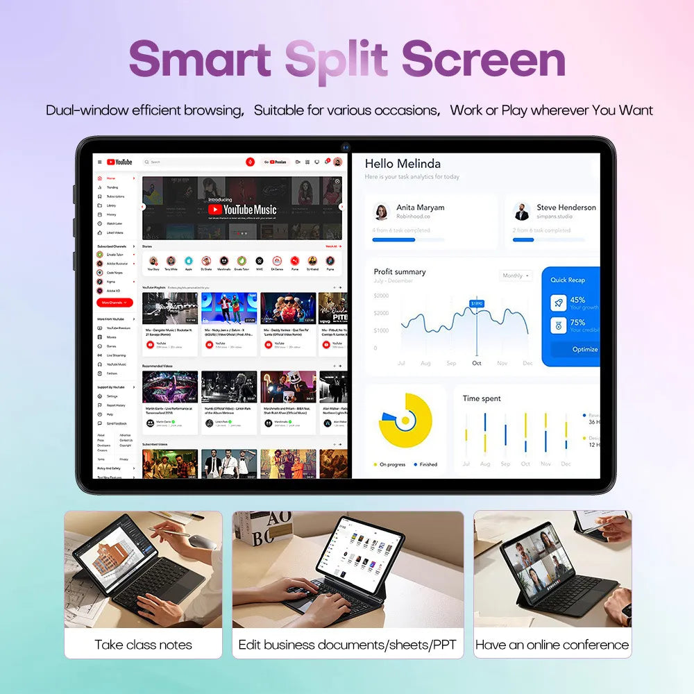 HonR Pad 9 Ultra Android Tablet