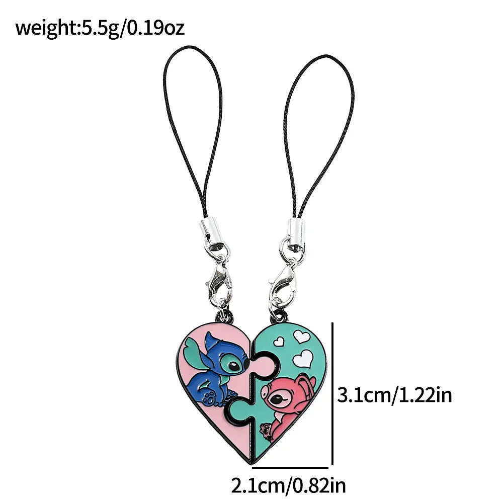 Cosmic Stitch Magnetic Attraction Keychain