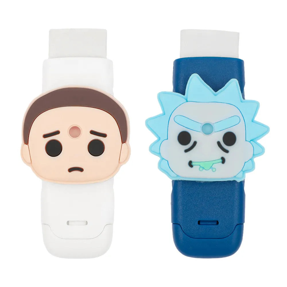 Rick and Morty Pull-Push Eraser