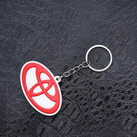 Automotive Elegance Logo Keychain