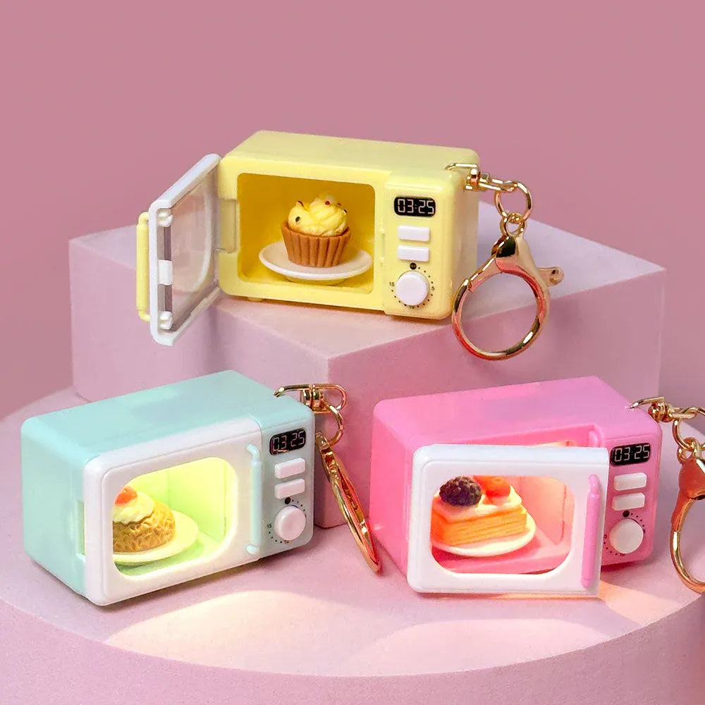 Microwave Heat Treat LED Keychain