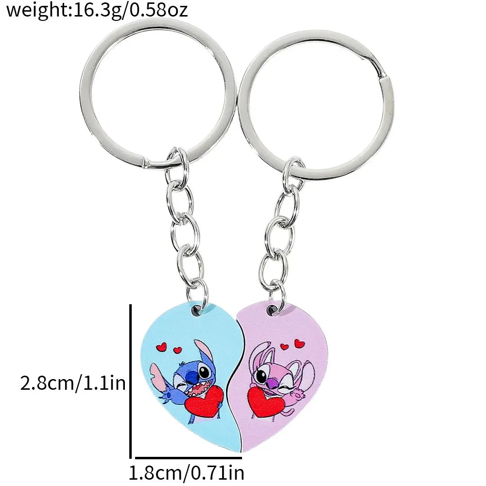 Cosmic Stitch Magnetic Attraction Keychain
