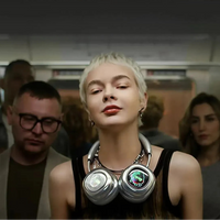 MORROR ART VWS Display Bluetooth Headphones