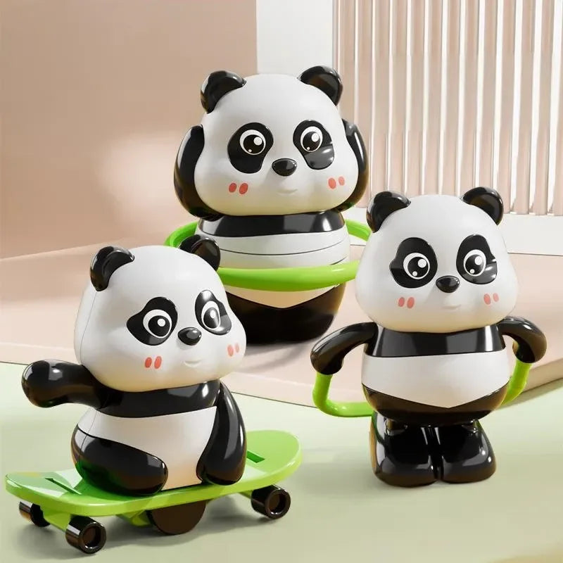 Bamboo Athlete Panda Wind-up Toy
