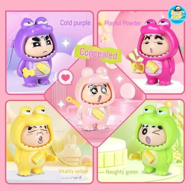 Shinchan Croc Talk Mood Swings Keychain