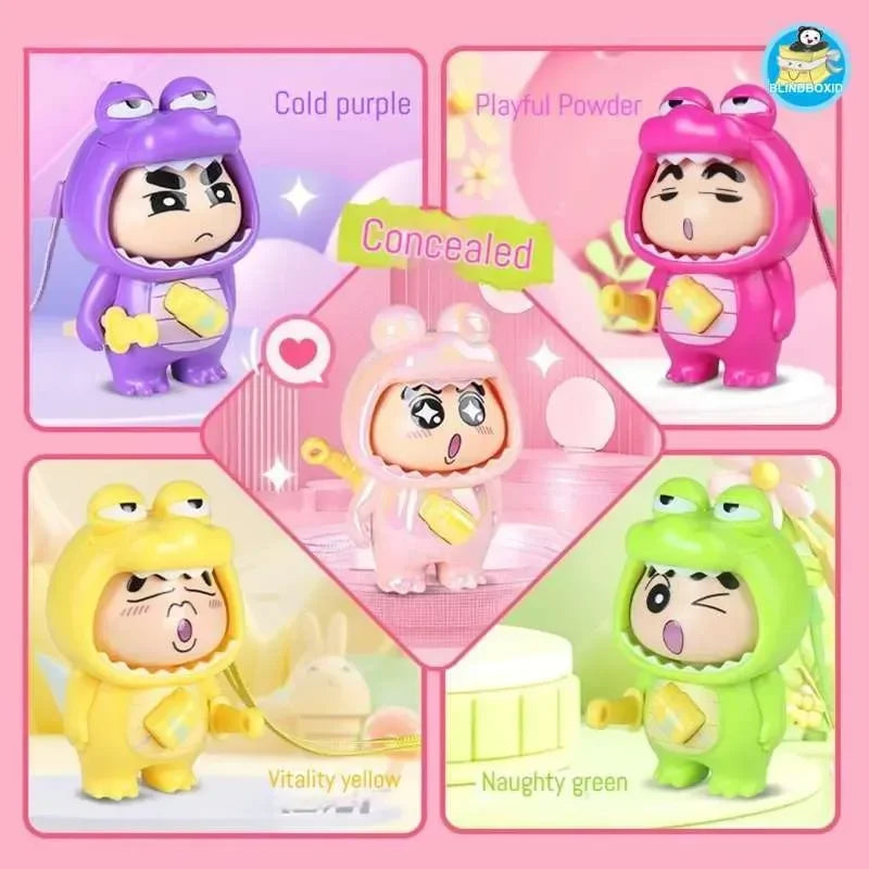Shinchan Croc Talk Mood Swings Keychain