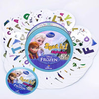 Spot It Alphabet Frozen Card Game