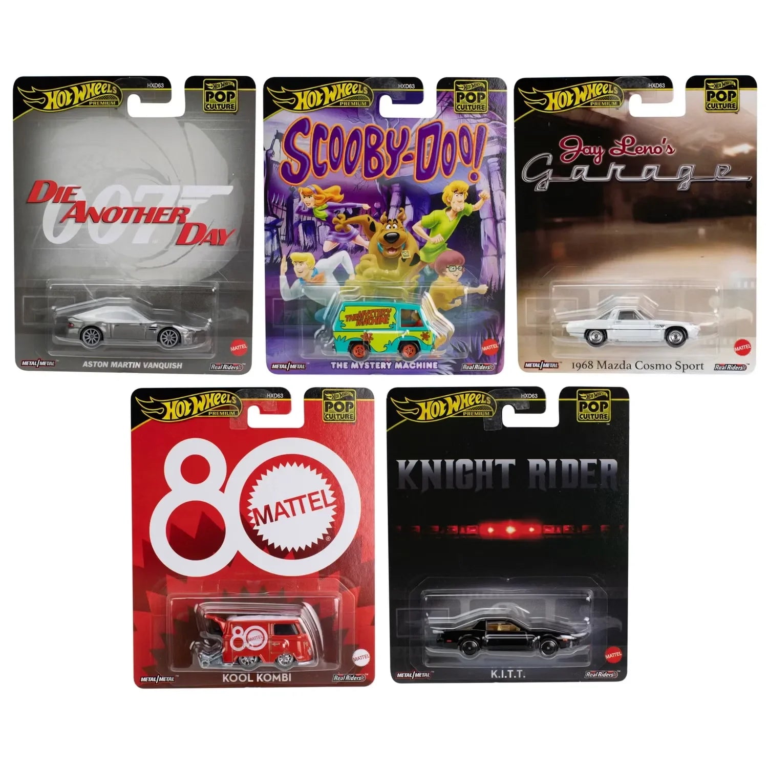 Hot Wheels Pop Culture Premium Cars (G-Case)