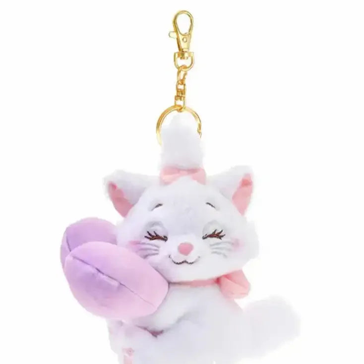 DZNY Hugging Heart Plush Keychain