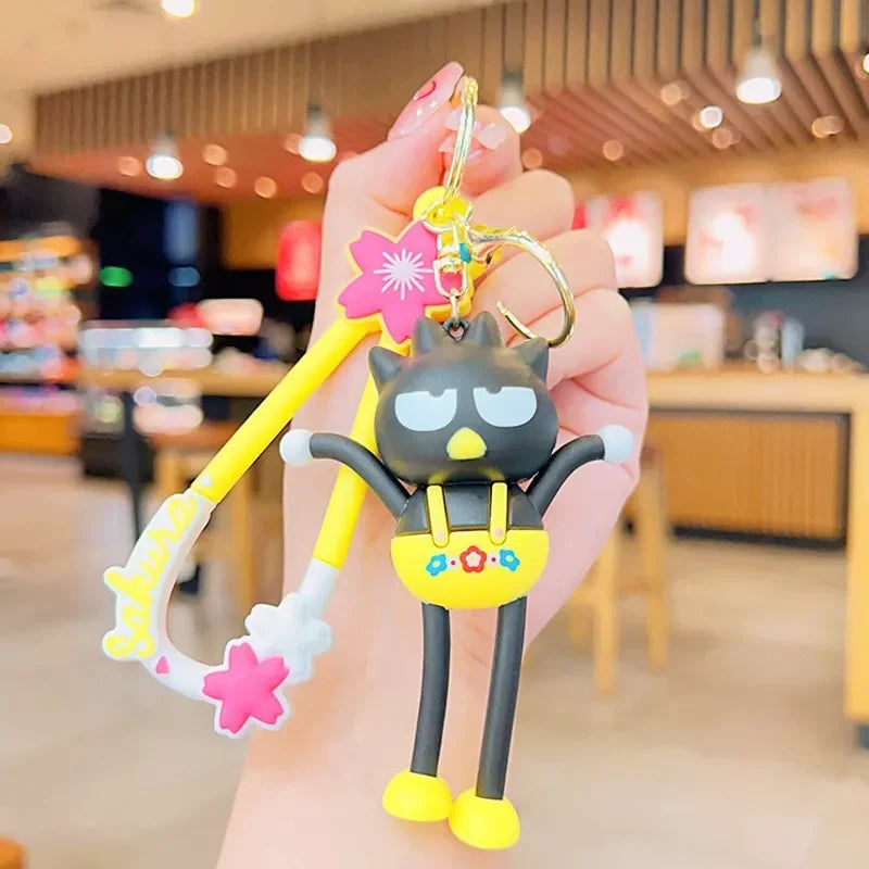 Sanrio Stretchy Limbs Fun Keychain