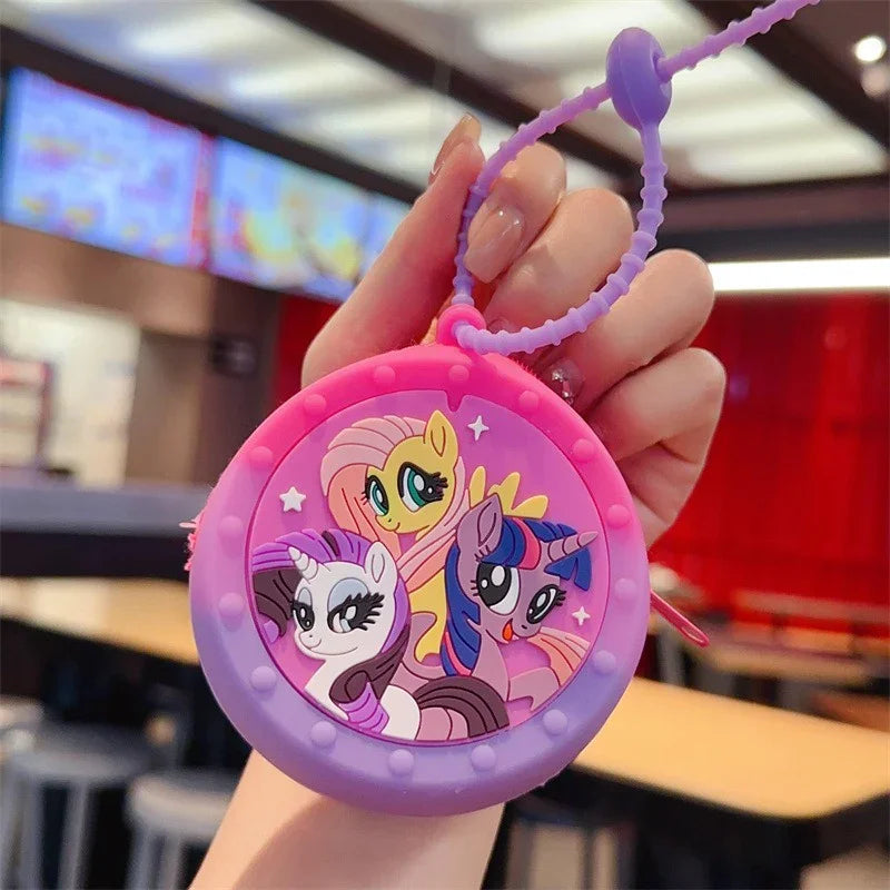 My Little Pony Round Silicone Coin Purse