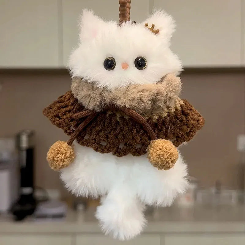 Realistic Kitten DIY Plush Keychain