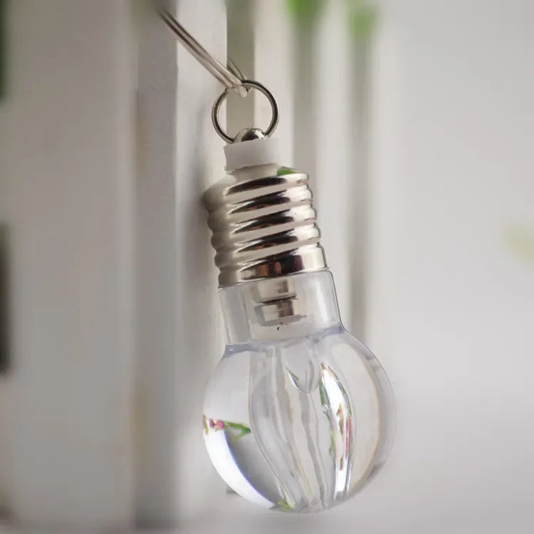 Idea Bulb LED Keychain