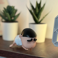 Shinichan Red Butt Action Figure