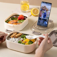 Hua Hu Fresh Lock Steel Lunch Box