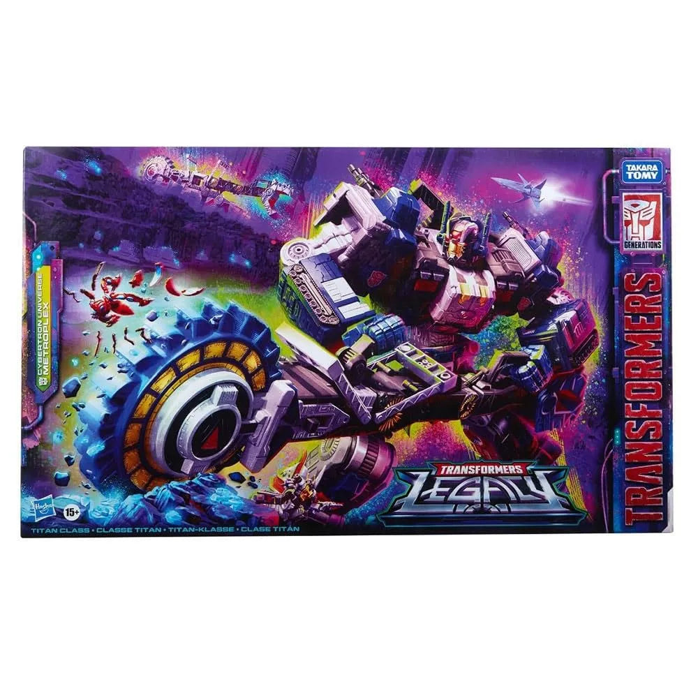 Transformers Titan Class Cybertron Universe Metroplex Figure