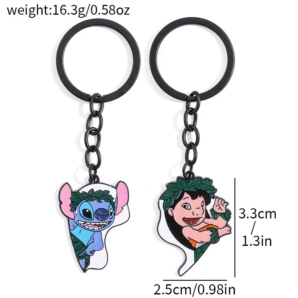 Cosmic Stitch Magnetic Attraction Keychain