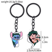 Cosmic Stitch Magnetic Attraction Keychain