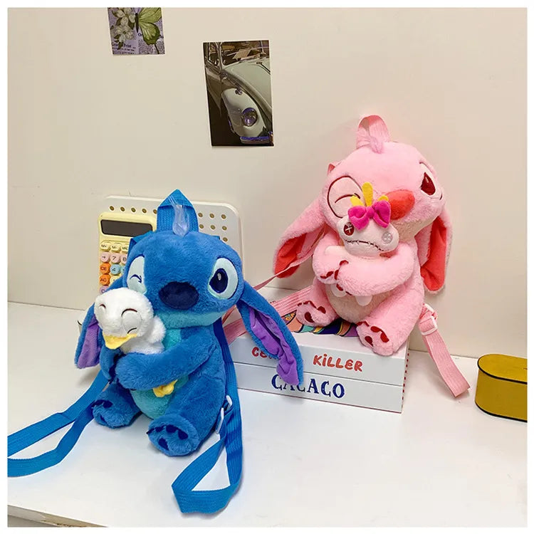 Cosmic Stitch Hugs Duck Plush Backpack