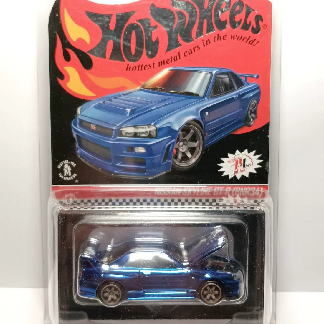 Hot Wheels RLC Nissan Skyline GT-R (BNR34) Die-Cast