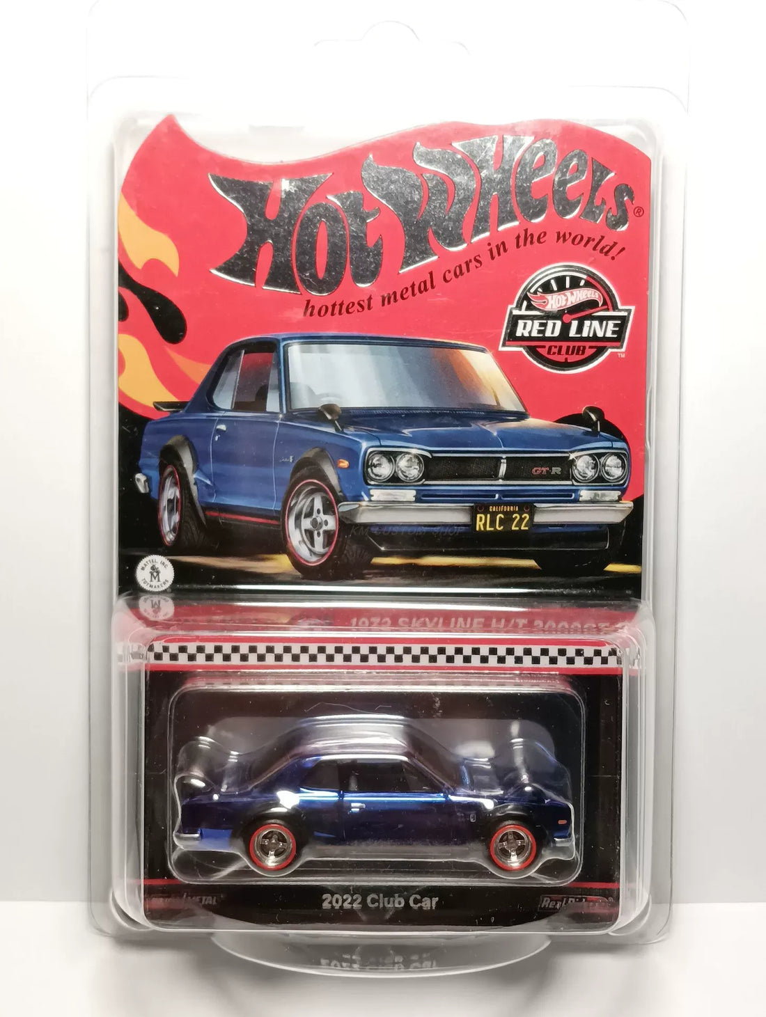Hot Wheels RLC 2022 1972 Skyline H/T 2000GT-R Die-Cast