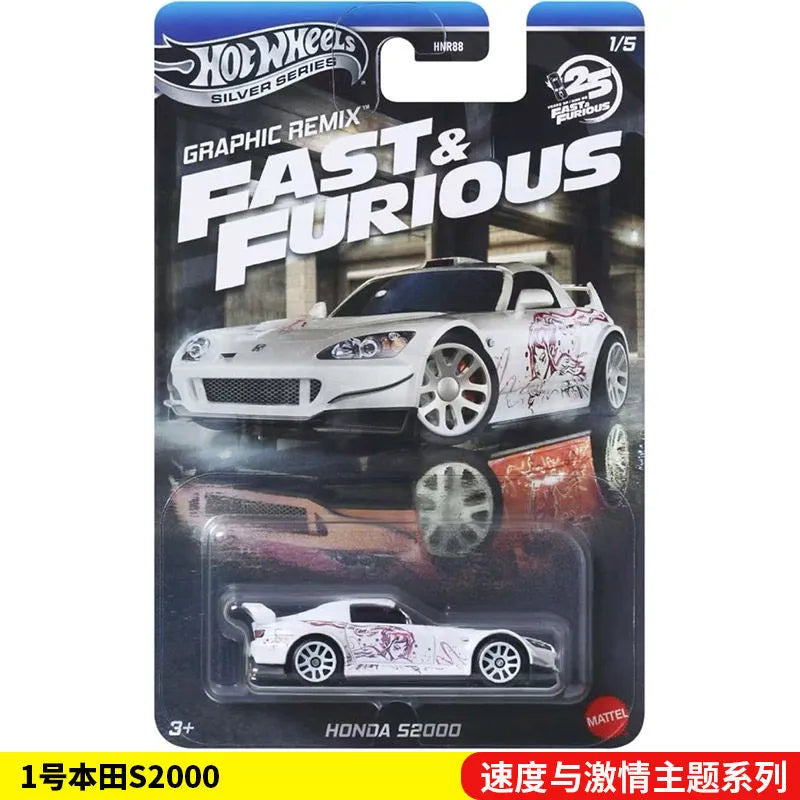 Hot Wheels Fast & Furious Graphic Remix Die-Cast Vehicles