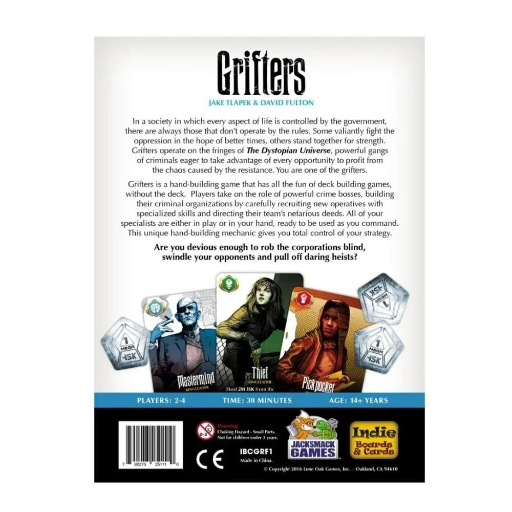 Grifters- The Dystopian Universe Board Game
