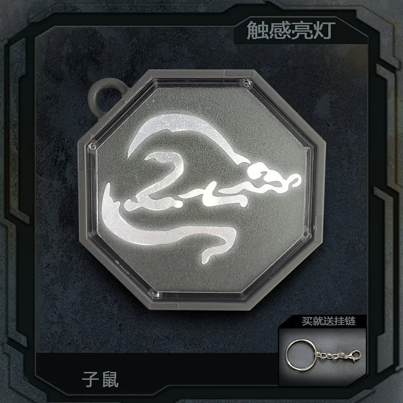 Jackie Chan Adventures Talisman LED Keychain Set