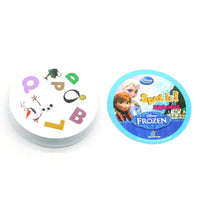 Spot It Alphabet Frozen Card Game
