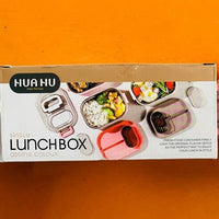 Hua Hu Fresh Lock Steel Lunch Box