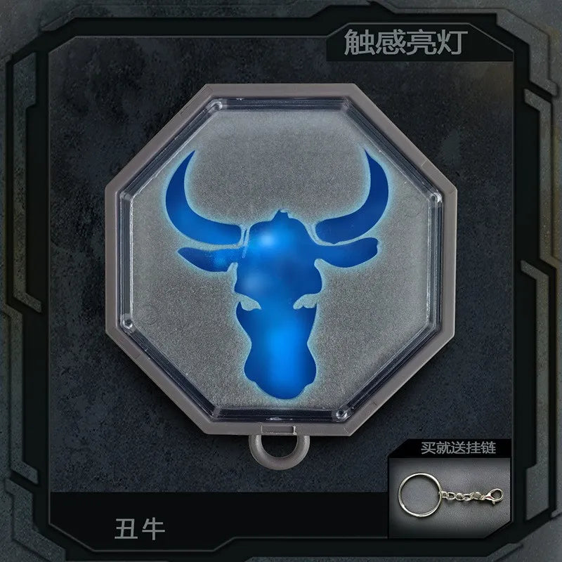 Jackie Chan Adventures Talisman LED Keychain Set