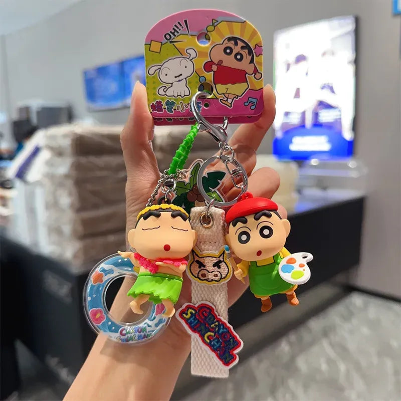Shinichan Hula & Paint Premium Keychain
