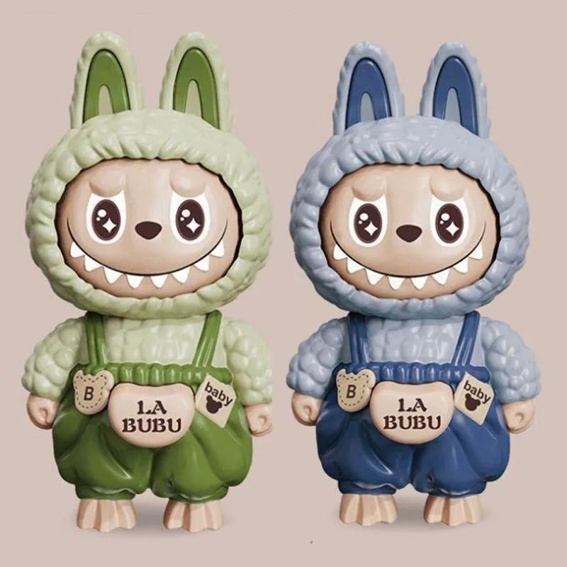 Labubu Jumpsuit Face Changing Keychain